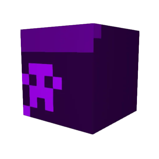 PhoneSmash Minecraft avatar head, 3D render