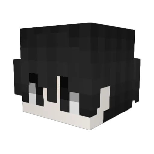Phonk5512 Minecraft avatar head, 3D render