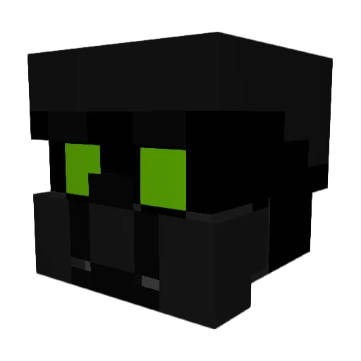 PhonyCardshark3 Minecraft avatar head, 3D render