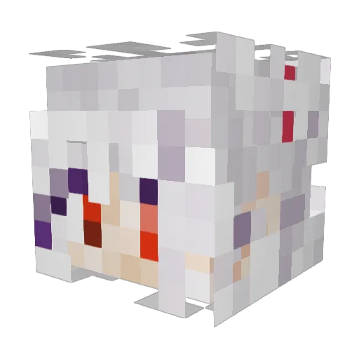 Phoon_Slayer101 Minecraft avatar head, 3D render