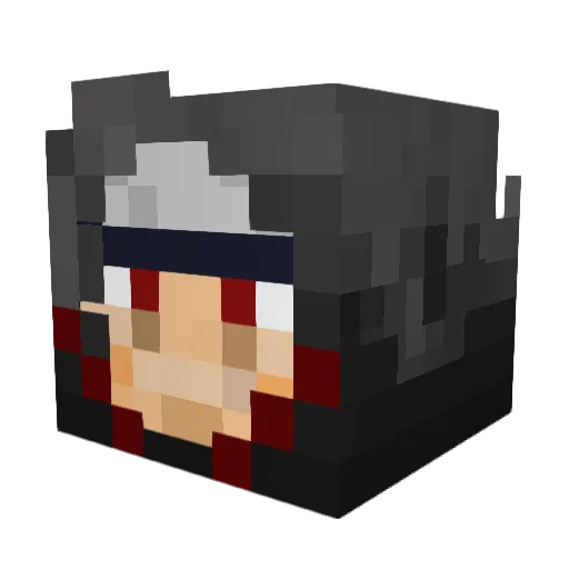 Photonraid Minecraft avatar head, 3D render