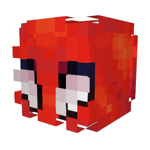 Phovoh Minecraft avatar head, 3D render