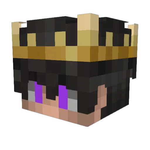 Phthartic1 Minecraft avatar head, 3D render