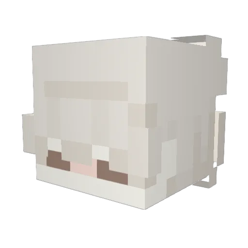 Phygonite Minecraft avatar head, 3D render