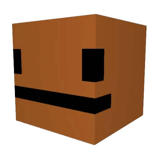 Phyran Minecraft avatar head, 3D render