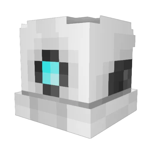 PhysgunAnthony Minecraft avatar head, 3D render