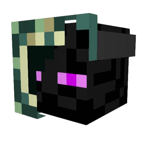 Pi1Mu9353 Minecraft avatar head, 3D render