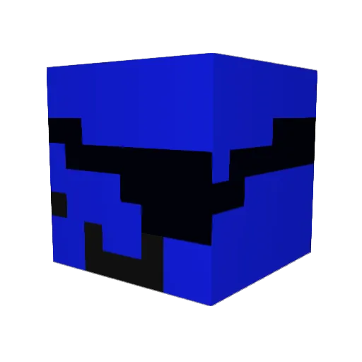 Piaz_19 Minecraft avatar head, 3D render