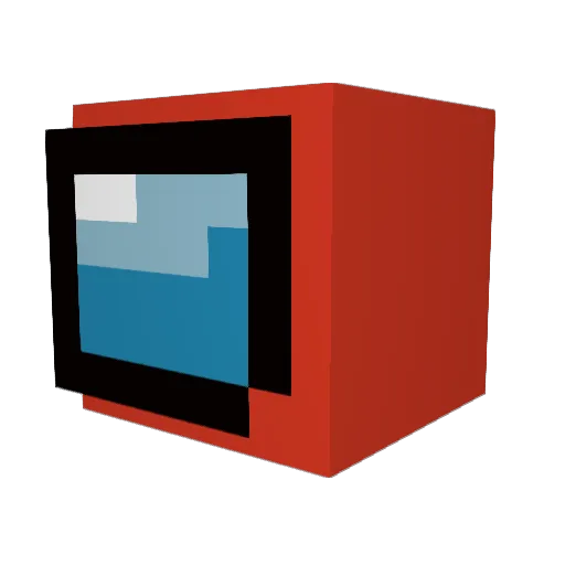 PicaPootRoot Minecraft avatar head, 3D render
