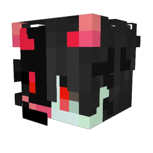 PicanteAaa Minecraft avatar head, 3D render