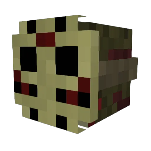 PiccoLTU Minecraft avatar head, 3D render