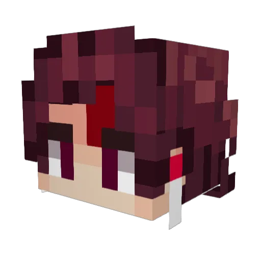 Piccolo330 Minecraft avatar head, 3D render