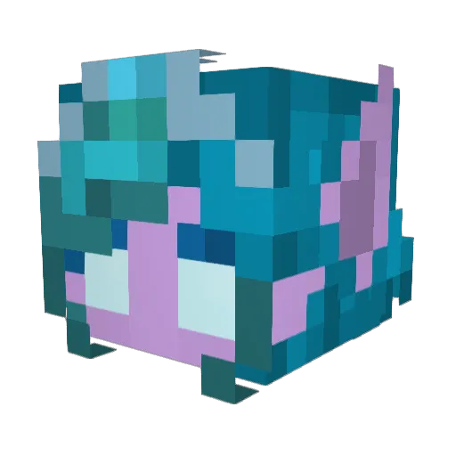 PichYuna Minecraft avatar head, 3D render