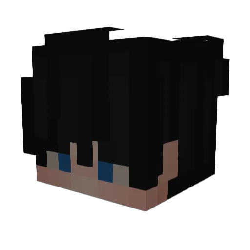 Pichito0 Minecraft avatar head, 3D render