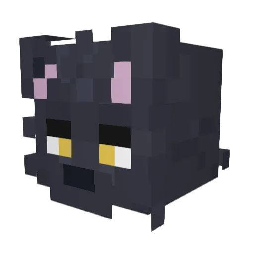PickedRandom Minecraft avatar head, 3D render
