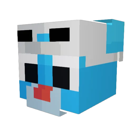 PickerVC26 Minecraft avatar head, 3D render