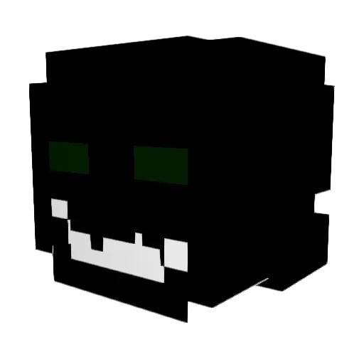 PickleMan5311 Minecraft avatar head, 3D render