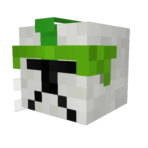 Pickleberry36 Minecraft avatar head, 3D render