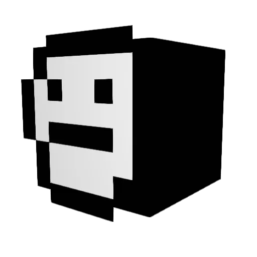 PickledPete420 Minecraft avatar head, 3D render