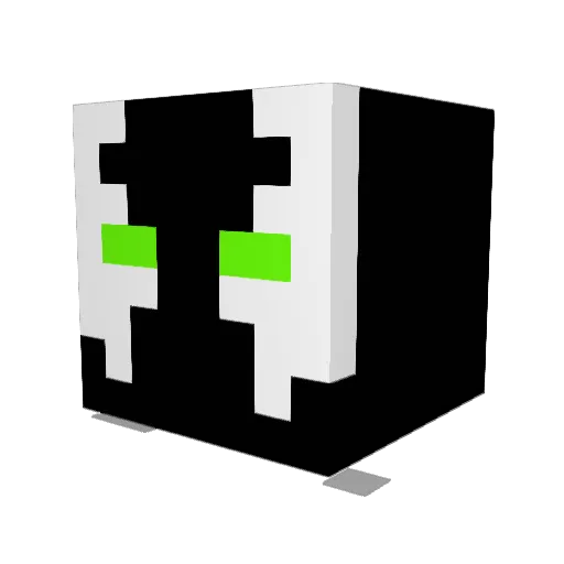 Pickled__Rat Minecraft avatar head, 3D render