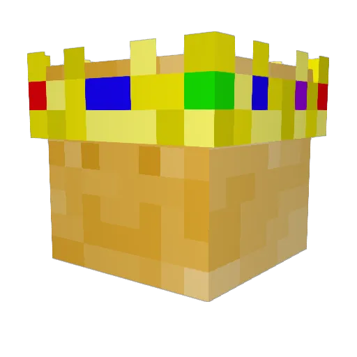 Picklegod24 Minecraft avatar head, 3D render