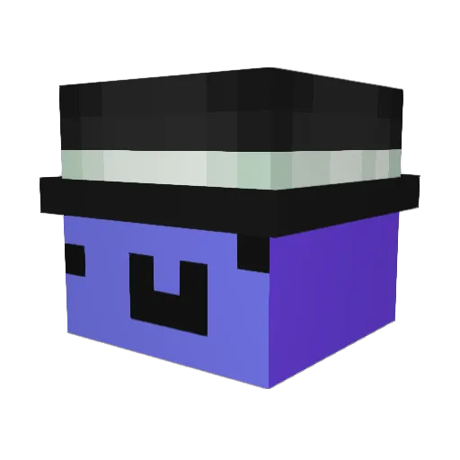 Pickleman751 Minecraft avatar head, 3D render