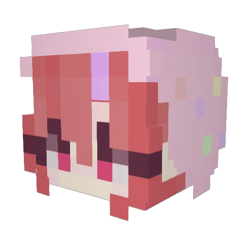 Picklemuncher300 Minecraft avatar head, 3D render