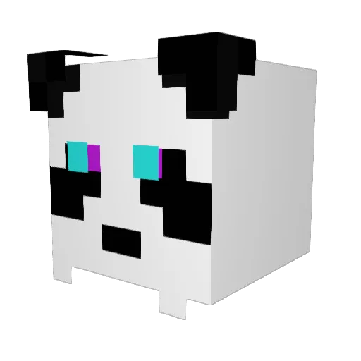 Pickles91 Minecraft avatar head, 3D render