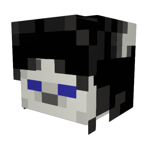 Picxirol_TheFox Minecraft avatar head, 3D render
