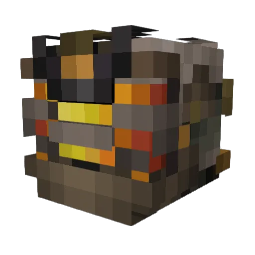 Pidgey2011 Minecraft avatar head, 3D render
