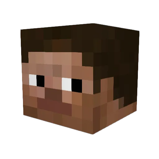 Pidor_67 Minecraft avatar head, 3D render