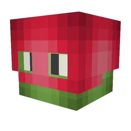 Pidz3r Minecraft avatar head, 3D render
