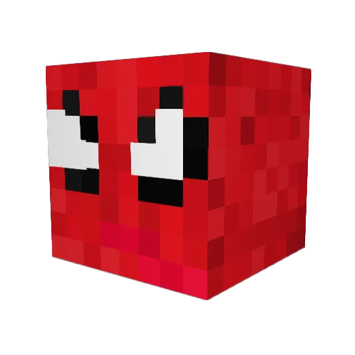 Pie12345 Minecraft avatar head, 3D render