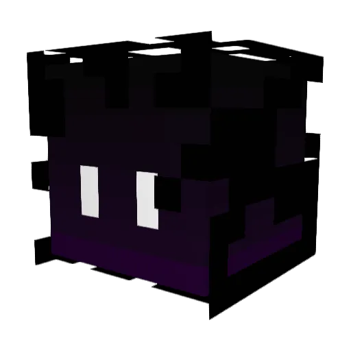 Piedragon_ Minecraft avatar head, 3D render