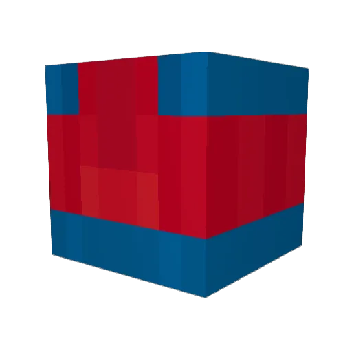 Piedrita17 Minecraft avatar head, 3D render