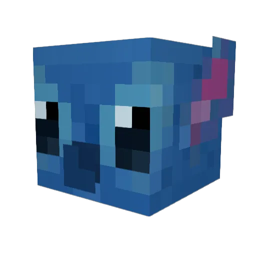 PiefPiraat013 Minecraft avatar head, 3D render