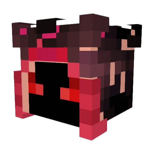 PierodashGD Minecraft avatar head, 3D render
