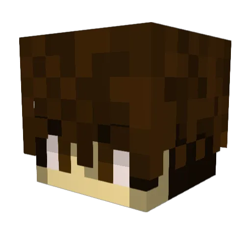Pietro_Konaro Minecraft avatar head, 3D render