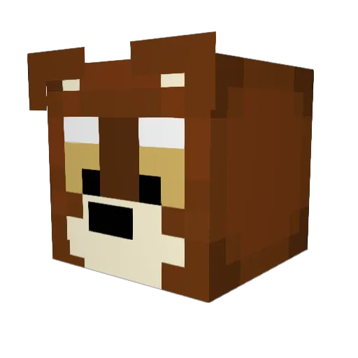 Pietro_OD Minecraft avatar head, 3D render