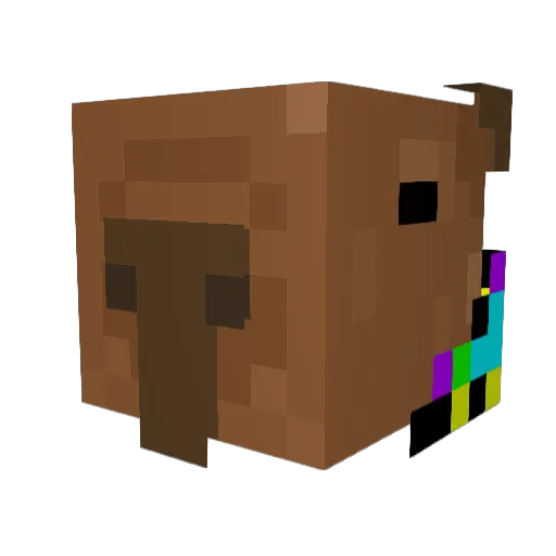 Pietrson123 Minecraft avatar head, 3D render