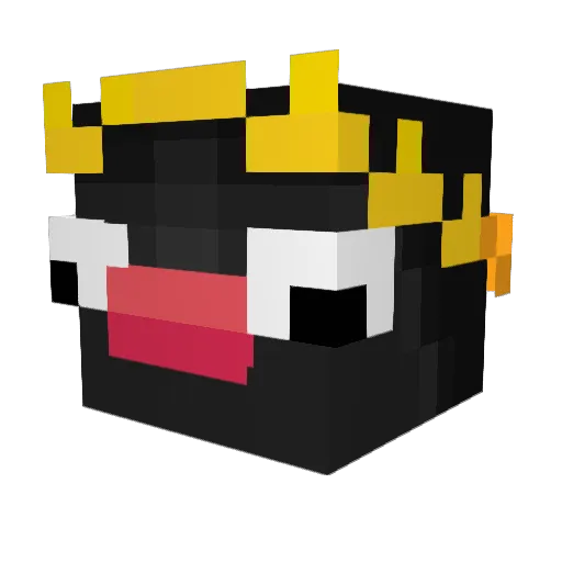 PietruchaJr Minecraft avatar head, 3D render