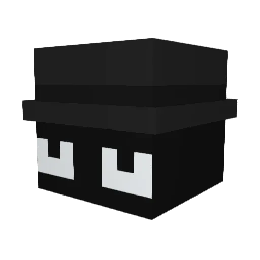 Pietrxs Minecraft avatar head, 3D render