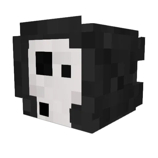 Pig69420666 Minecraft avatar head, 3D render