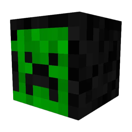 PigCowy Minecraft avatar head, 3D render