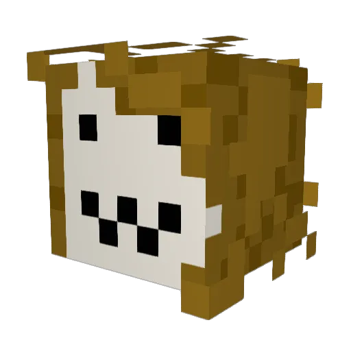 PigKing2003 Minecraft avatar head, 3D render