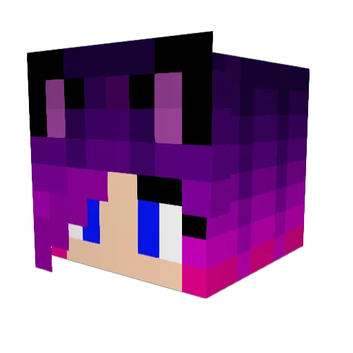 PigManChic Minecraft avatar head, 3D render