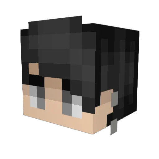 Pigenn_tha Minecraft avatar head, 3D render