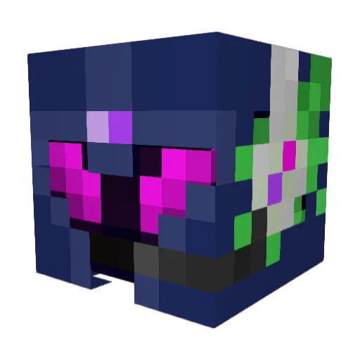 Piggie1031 Minecraft avatar head, 3D render