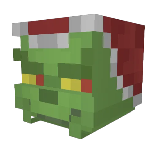 Piggy_4579 Minecraft avatar head, 3D render