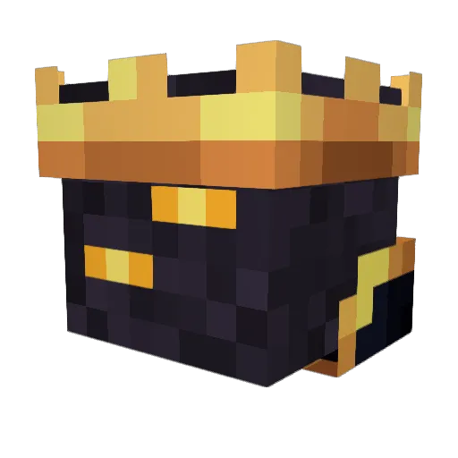 Piglin98 Minecraft avatar head, 3D render